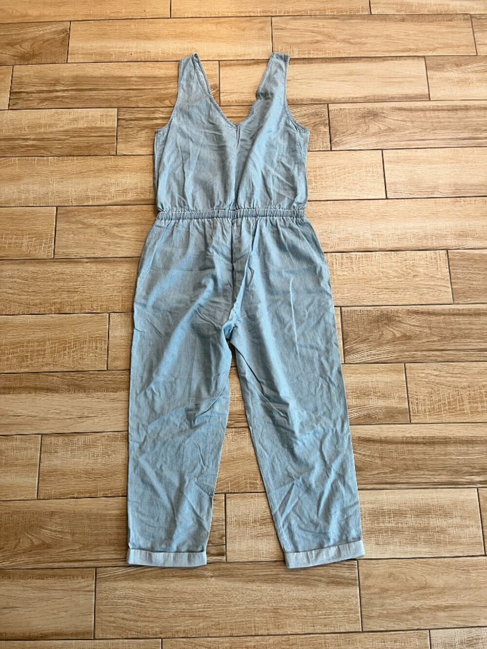 Womens Venus Denim Jumpsuit - M - Picture 5 of 7